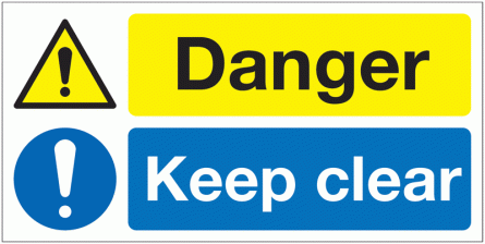 Banner Signs - Danger Keep Out