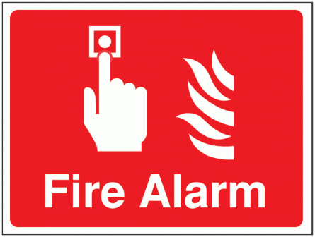 Construction Signs - Fire Alarm