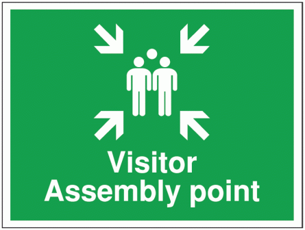 Construction Signs - Visitor Assembly Point