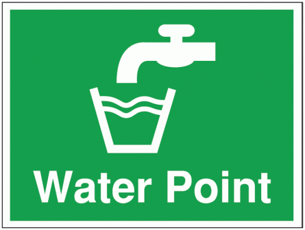 Construction Signs - Water Point