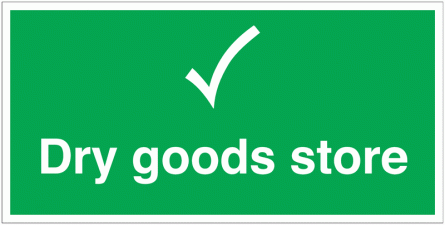Dry Goods Store Sign