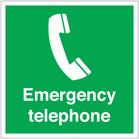 Emergency Telephone Signs