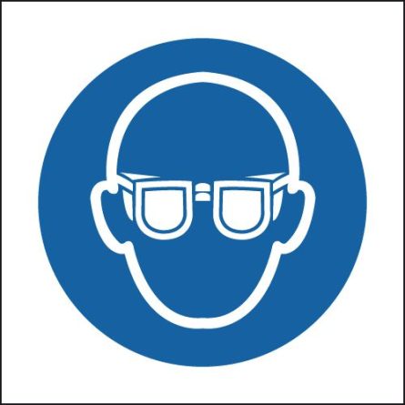 Eye Protection Symbol Sign