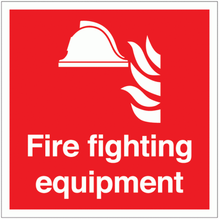 Fire Fighting Equipment Signs