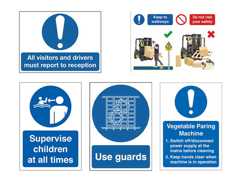 Mandatory Signs