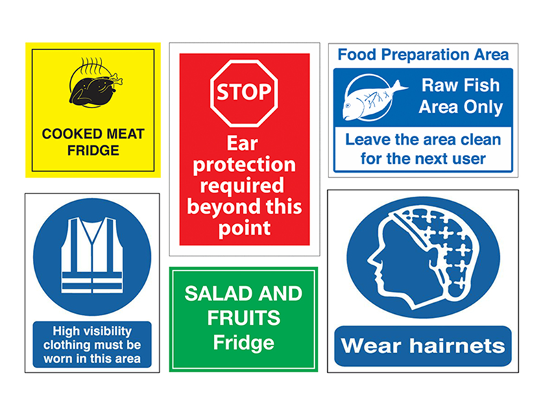 Food Safety & Catering Signs