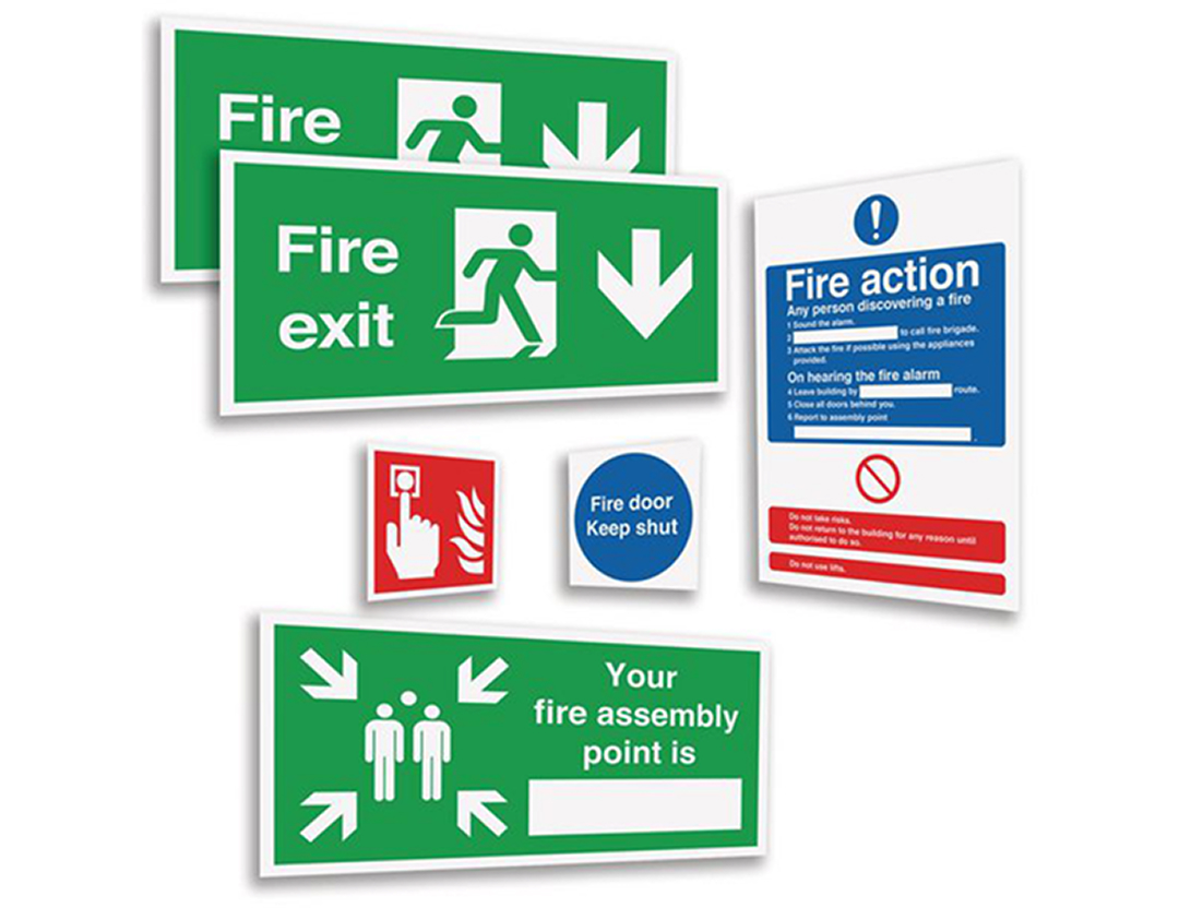 Fire Exit Signs