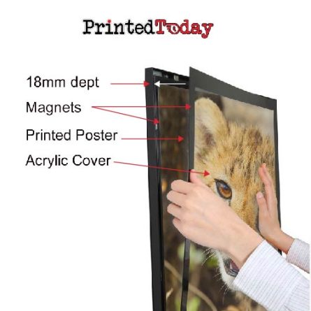 A1 LED Lightbox Frame Only