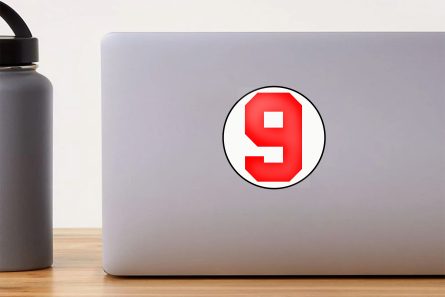 Decal Number Stickers