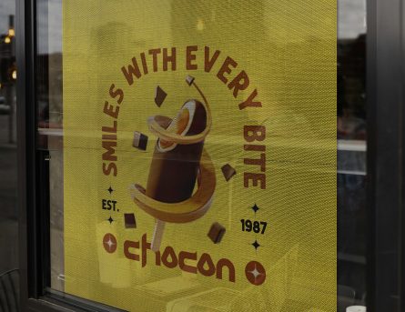 Contra Vision Sticker Printing
