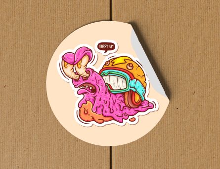 Die Cut Stickers Printing