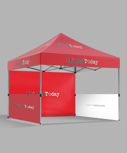 Printed Pop Up Gazebo 3m x 3m (with Wheeled Case & Pegs)