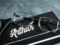 Clear Sticker Name Labels