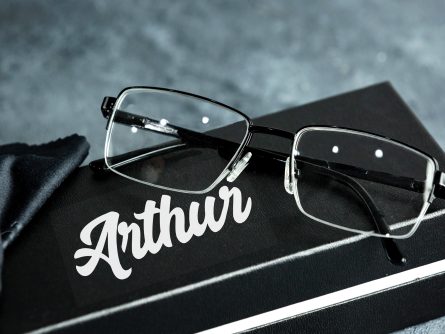 Clear Sticker Name Labels