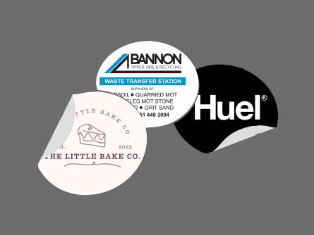 Personalised Shape Stickers