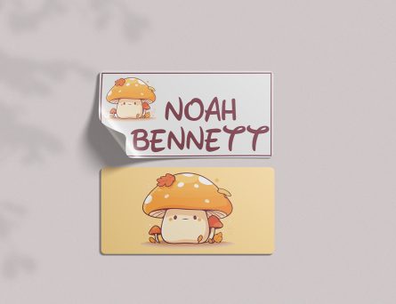 Personalised Name Labels