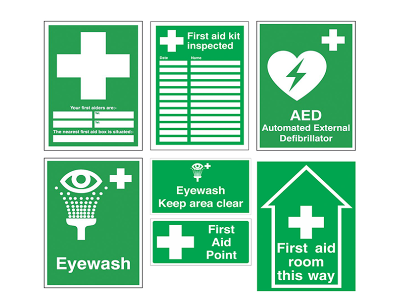 First Aid Signs