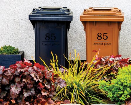Wheelie Bin Sticker Printing