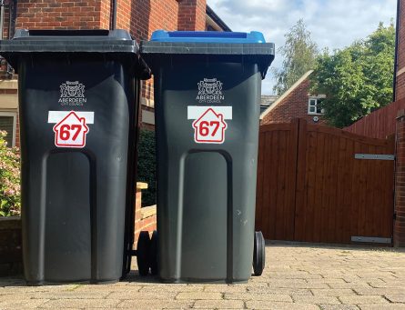 Wheelie Bin Sticker Printing