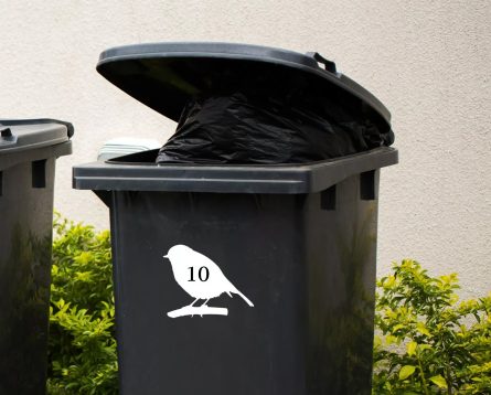 Wheelie Bin Sticker Printing
