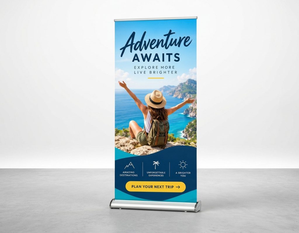 Premium Roller Banner Stands 850mm x 2000mm