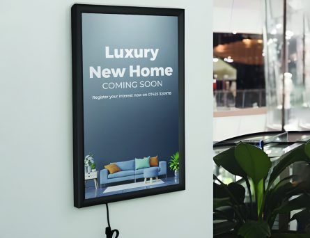 Montessori Cafeteria Ultra Slim LED Poster Frames
