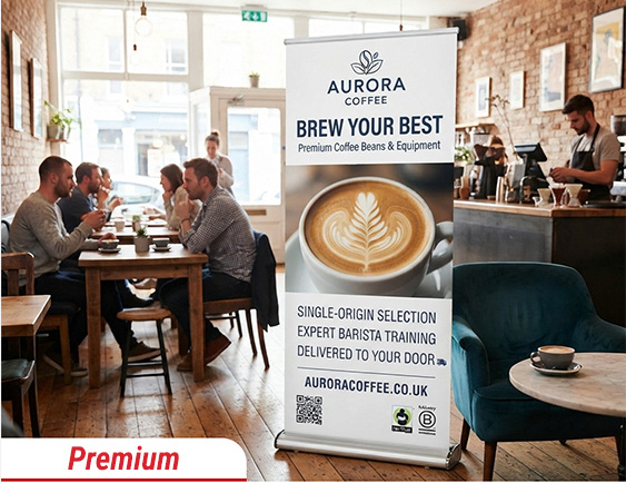Premium Roller Banner Stands 850mm x 2000mm