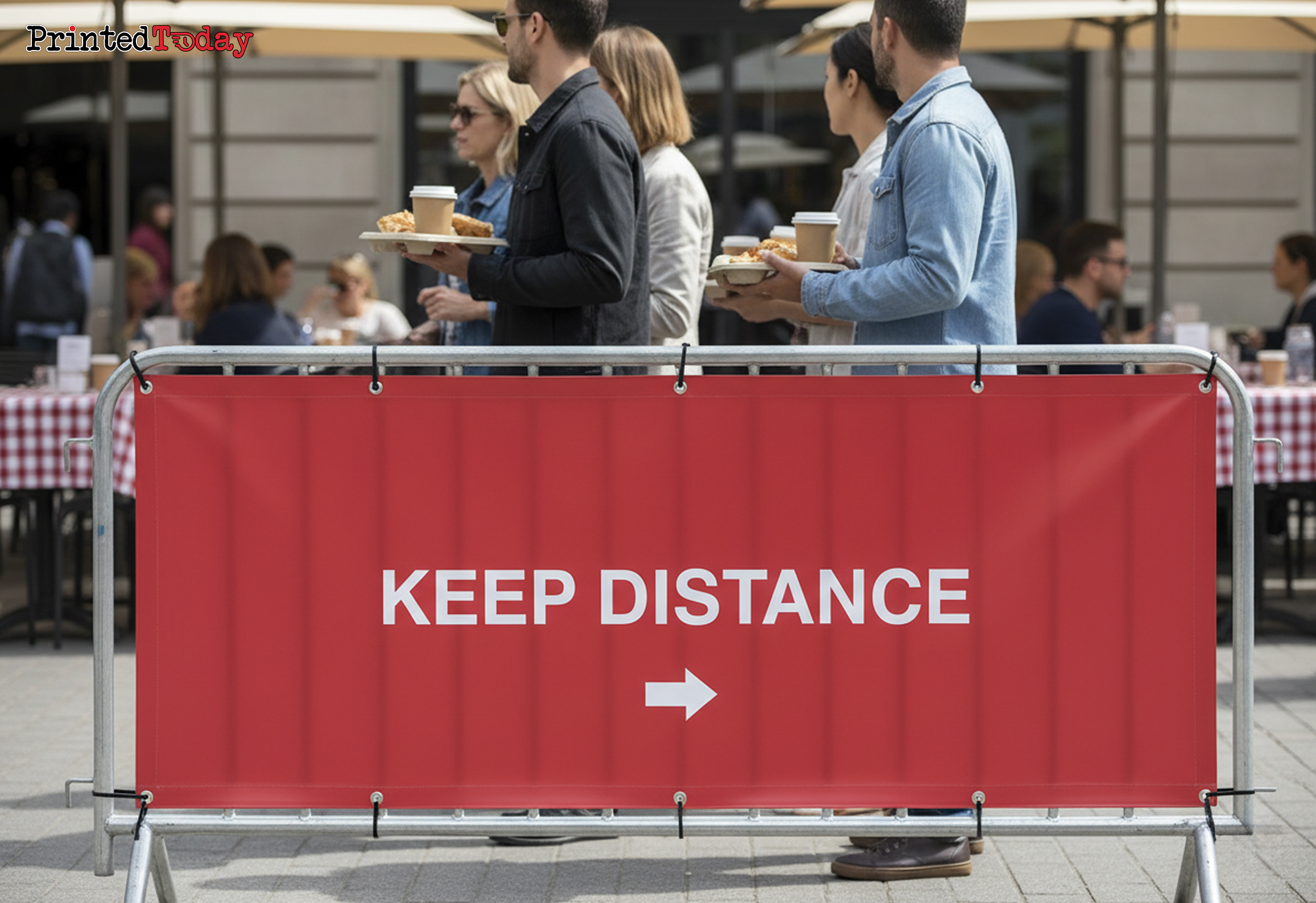 2.5m Crowd Barrier Covers & Banners