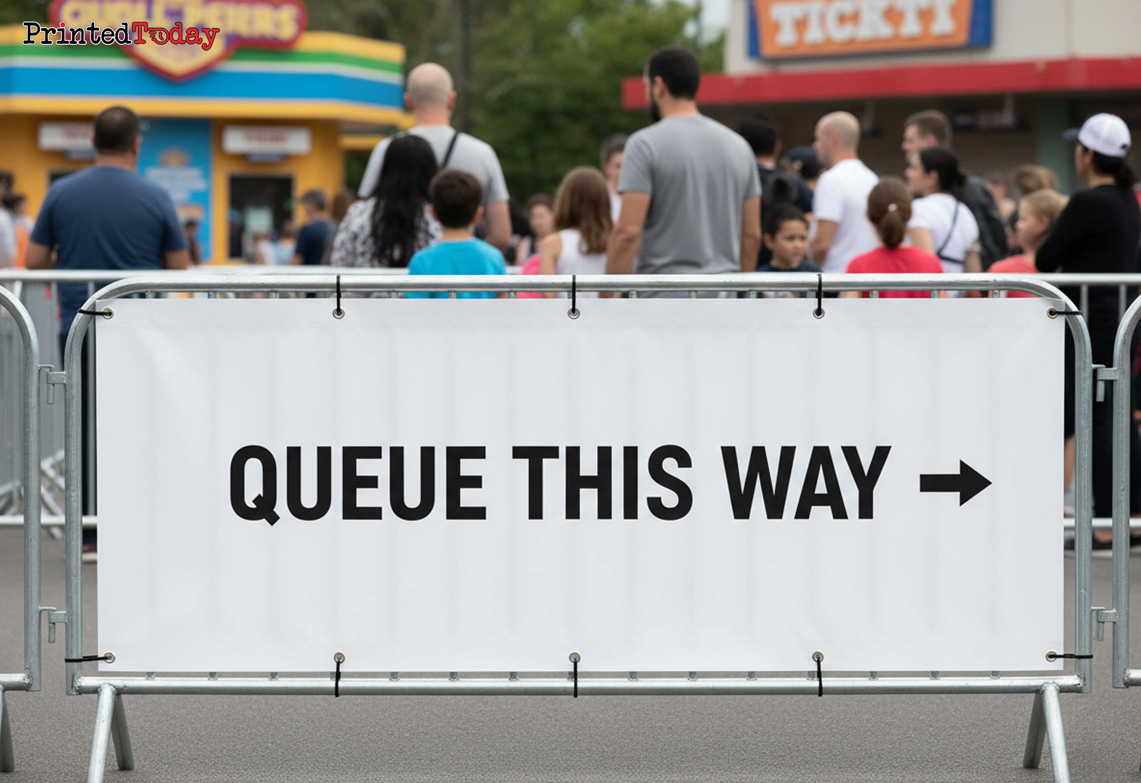 2.5m Crowd Barrier Covers & Banners