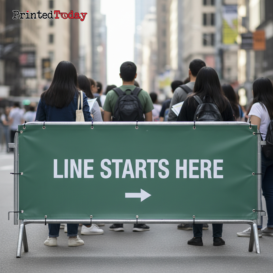 2.5m Crowd Barrier Covers & Banners