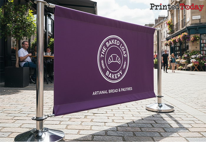 1500mm Cafe Barrier Banners