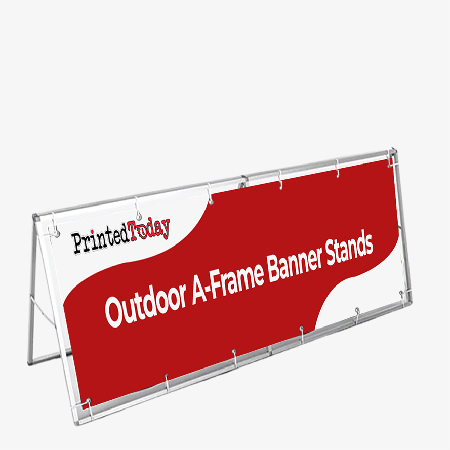 Outdoor A-Frame Banner Stands
