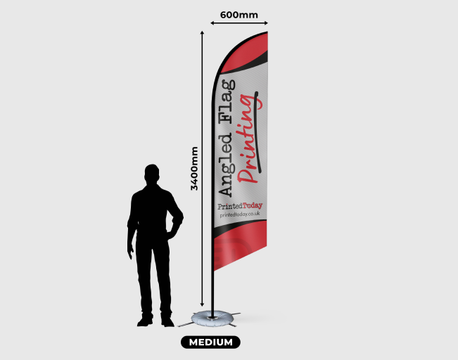 3m Angled Flag