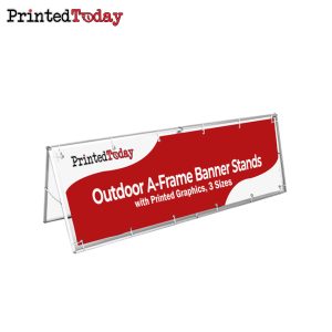 Outdoor A-Frame Banner Stands