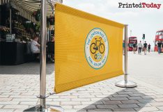 Mesh Café Barrier Banners