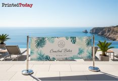 Hotel Terrace Café Barrier Banners