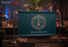Shisha Lounge Café Barrier Banners