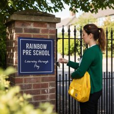 Kindergarten Anti-Graffiti Laminated Branding Panels Printing