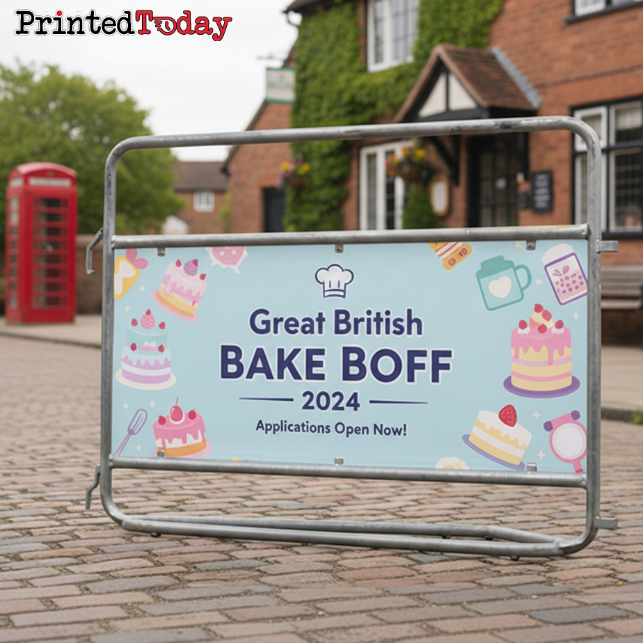 Fabric Police Crowd Barrier Covers & Banners