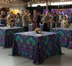 Custom Printed Fair & Festival Tablecloths & Covers