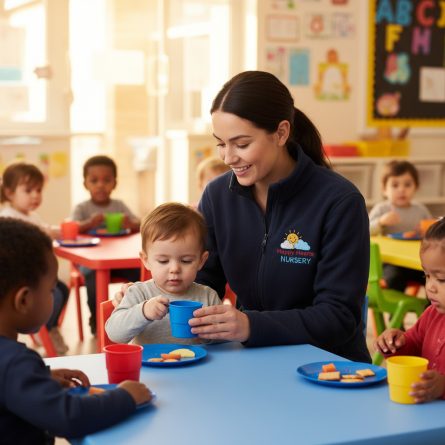 Nursery Staff Branded Fleeces Printing