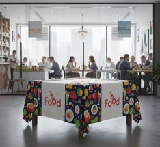 Personalised Printed Food & Drink Brand Tablecloths & Covers