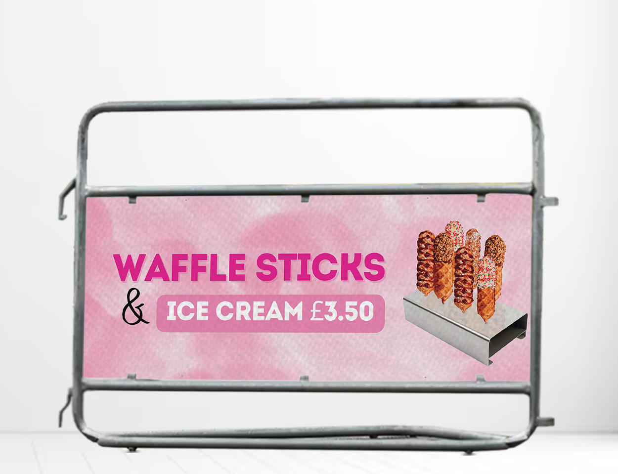 Fabric Police Crowd Barrier Covers & Banners