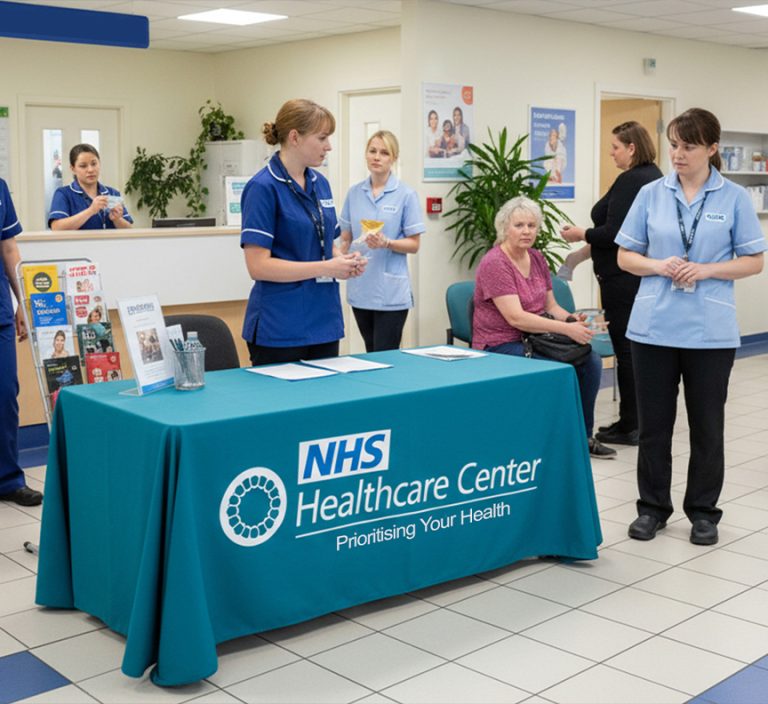 Healthcare Public Services Tablecloths Covers Printed