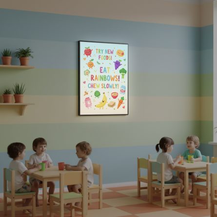 Nursery Cafeteria Ultra Slim LED Poster Frames