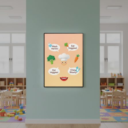 Nursery Cafeteria Ultra Slim LED Poster Frames