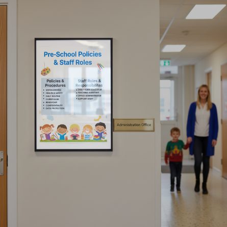 Preschool Staff & Administration Ultra Slim LED Poster Frames