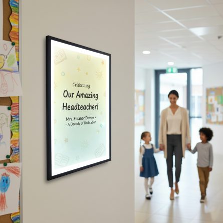 Preschool Staff & Administration Ultra Slim LED Poster Frames