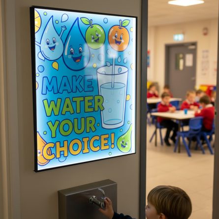 Preschool Cafeteria Ultra Slim LED Poster Frames