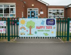Nursery OFSTED Banner Printing